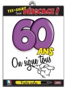 T-shirt dédicace anniversaire 60 ans