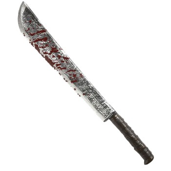 Machette avec sang