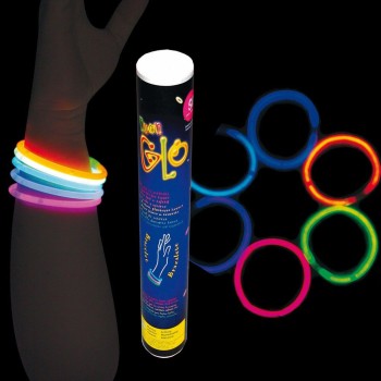 50 bracelets néon fluo