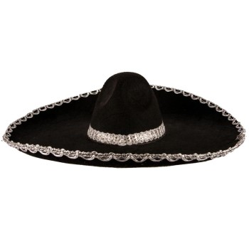 Sombrero feutre noir