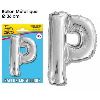 Ballon lettre P