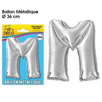 Ballon lettre M