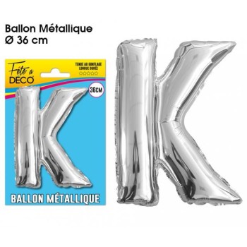 Ballon lettre K