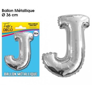 Ballon lettre J