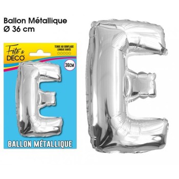 Ballon lettre E