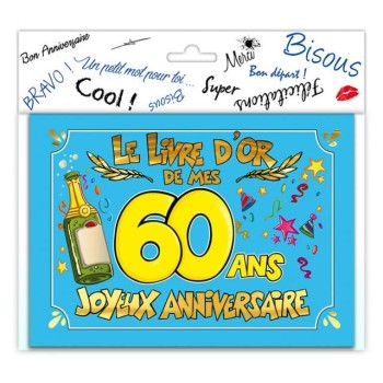 Livre d'or 60 ans