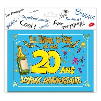 Livre d'or 20 ans