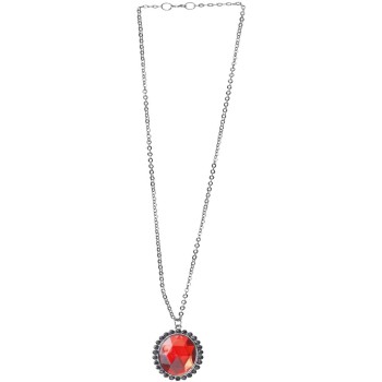 Collier gothique avec diamant rouge