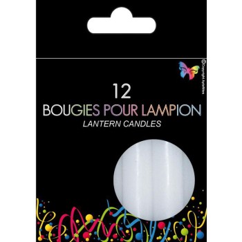 Boite de 20 bougies lampions