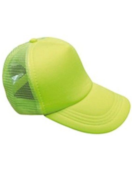 Casquette fluorescente