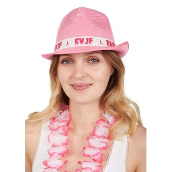 Chapeau rose EVJF