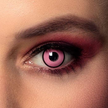 Lentilles femme fatale rose