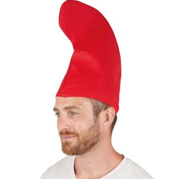 Bonnet lutin rouge