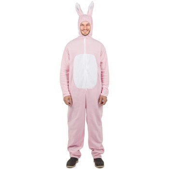 Déguisement lapin rose