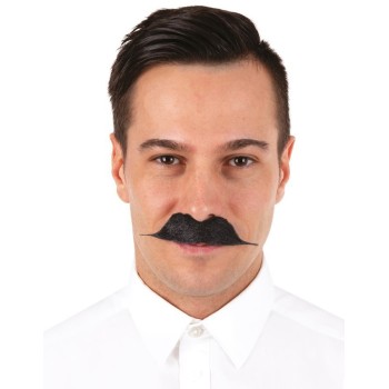 Moustache gentleman noire