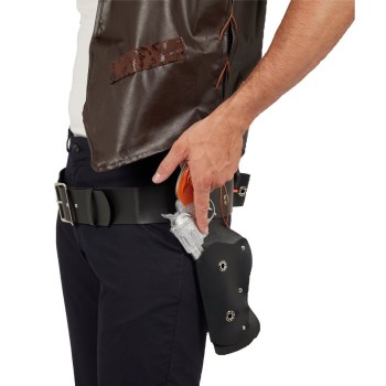 Ceinture double holster noir