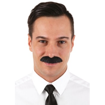 Moustache Dupont noire