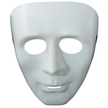 Masque visage blanc