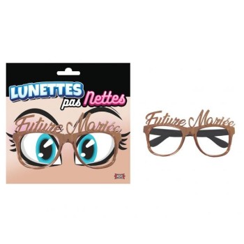 Lunettes future mariée rose gold