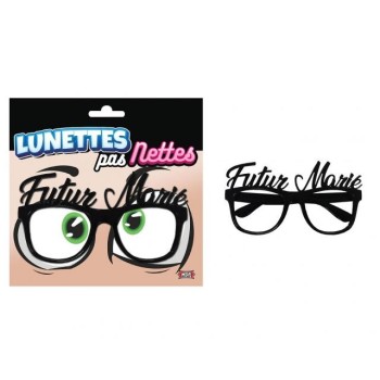 Lunettes futur marié noires