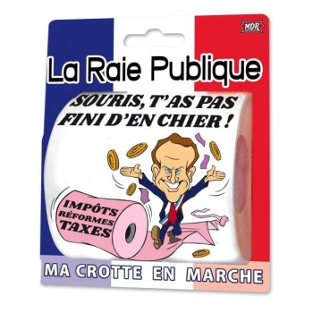 Papier toilette Raie Publique