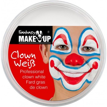 Fard gras clown blanc 40g