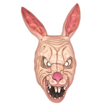 Masque lapin zombie latex