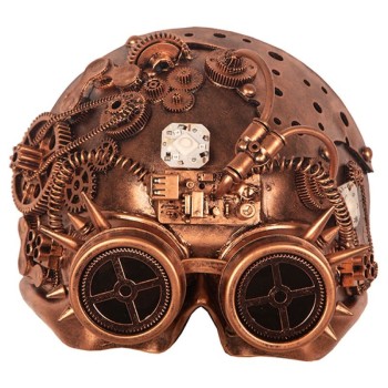 Masque steampunk futuriste