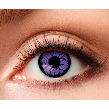 Lentilles dark angel violet