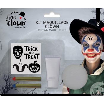 Kit maquillage clown avec stickers