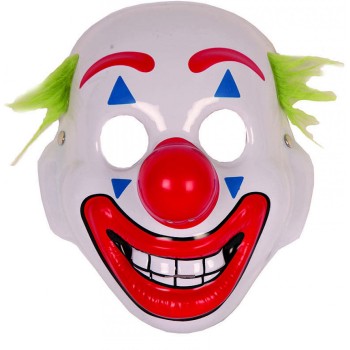 Masque de clown souriant