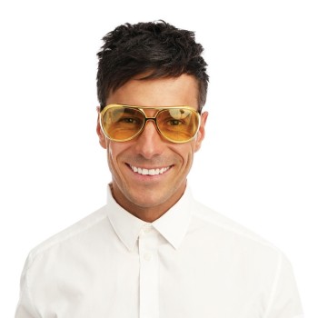 Lunettes Elvis imitation or