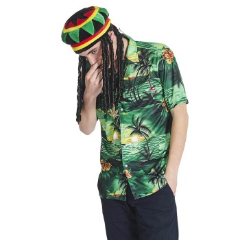 Bonnet rasta avec dreadlocks