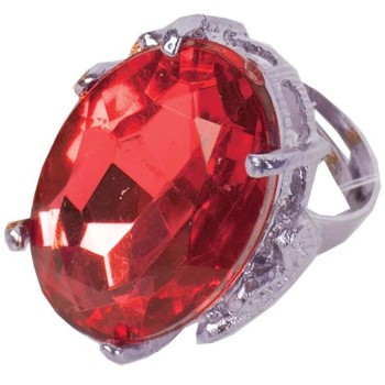 Bague diamant rouge