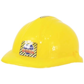 Casque de chantier jaune