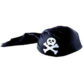 Coiffe pirate tête de mort junior