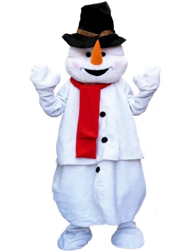 Mascotte de bonhomme de neige