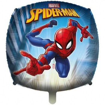 Ballon en forme du super héros Spiderman gonflage air/hélium