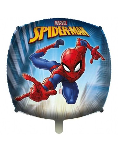 Ballon en forme du super héros Spiderman gonflage air/hélium