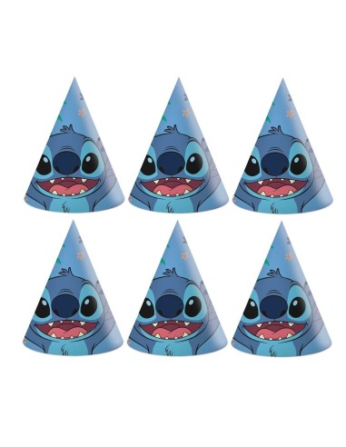 6 chapeaux Stitch Disney