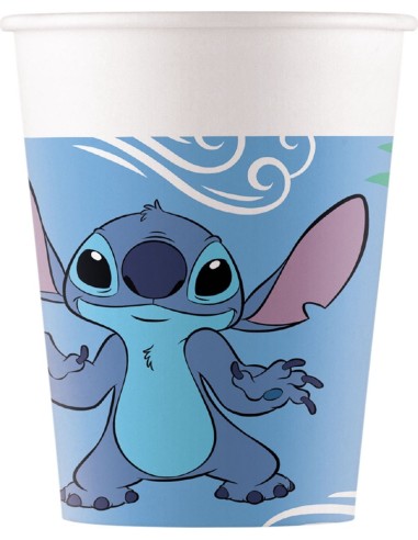 8 gobelets Stitch Disney