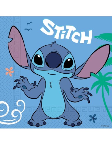 20 serviettes Stitch Disney