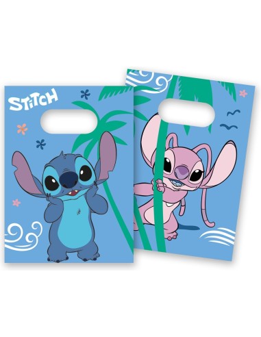 4 sachets cadeaux Stitch