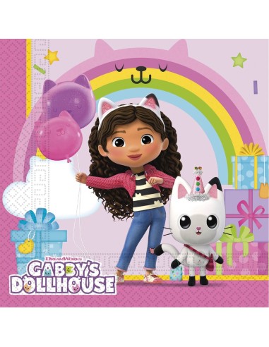 20 serviettes Gabby's Dollhouse