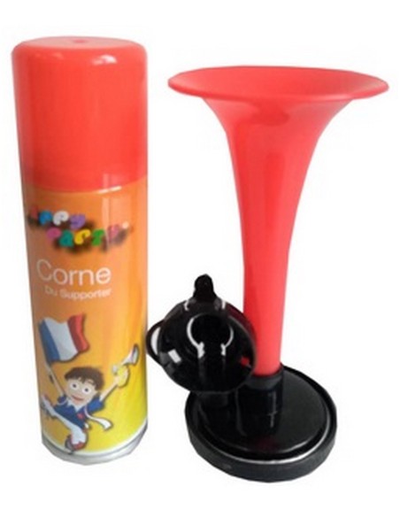 Corne de supporter avec recharge 80ml