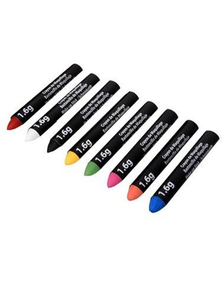 8 crayons de maquillage couleurs assorti pour le carnaval de Dunkerque