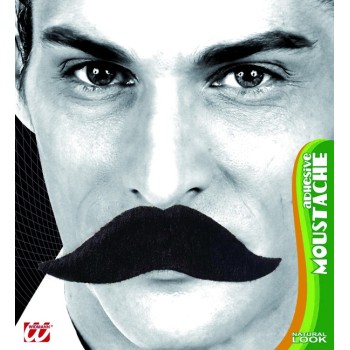 Moustache de roi noire