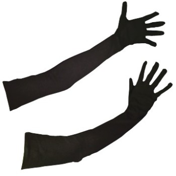 Gants stretch blancs ou noirs