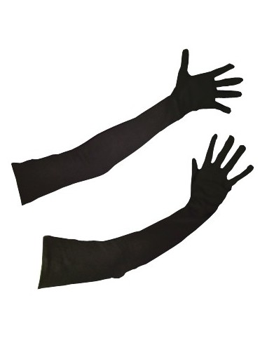 Gants stretch blancs ou noirs