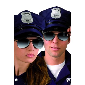 Lunettes police miroir